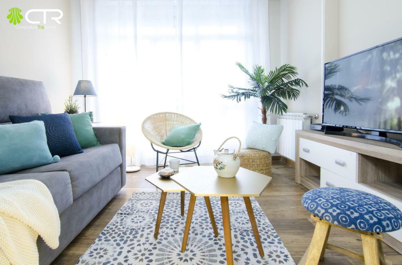 Апартаменти Apartamento Con Excelente Conexion & Garaje Сантьяго-де-Компостела Екстер'єр фото